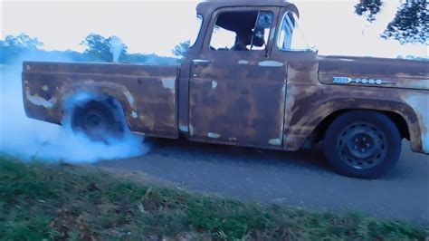 Nicks 1960 Ford F100 With Crown Vic Frame Swap Youtube