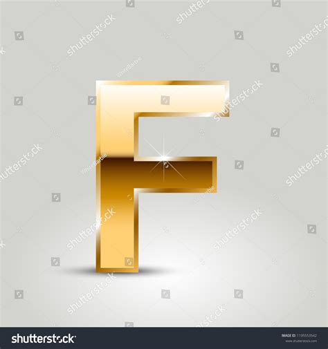 Golden Letter Z Uppercase Vector Font Stock Vector Royalty Free
