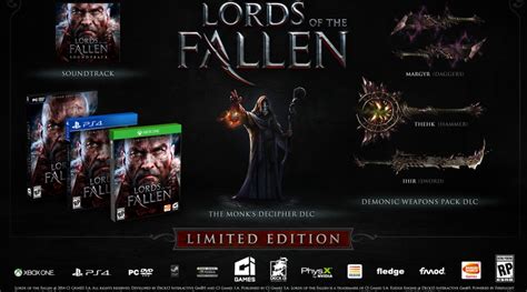 Lords Of The Fallen Collectors Edition Angekündigt Ps Nowde