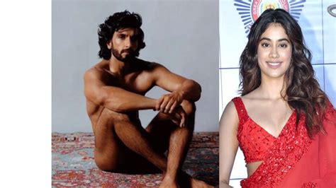 Ranveer Singhs Nude Photoshoot Janhvi Kapoor Supports Actor Indtoday
