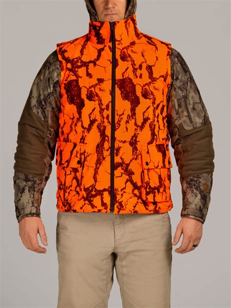 Orange Camo Vest Blaze Orange Camo Vest Natural Gear