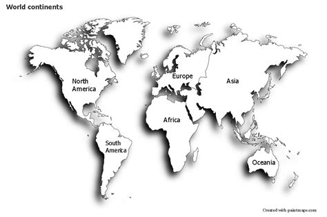Mapa Mundi Continentes Sin Nombres En 2020 Continentes Continentes Y Images