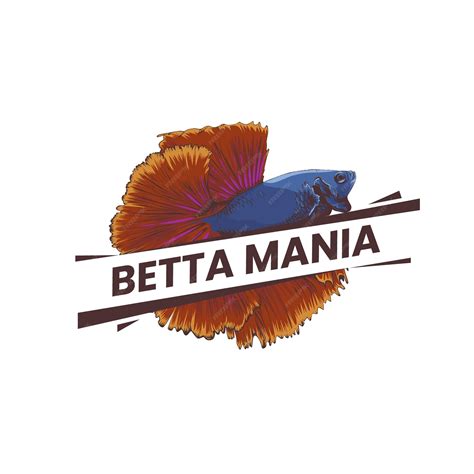 Premium Vector Betta Fish Logo Concept