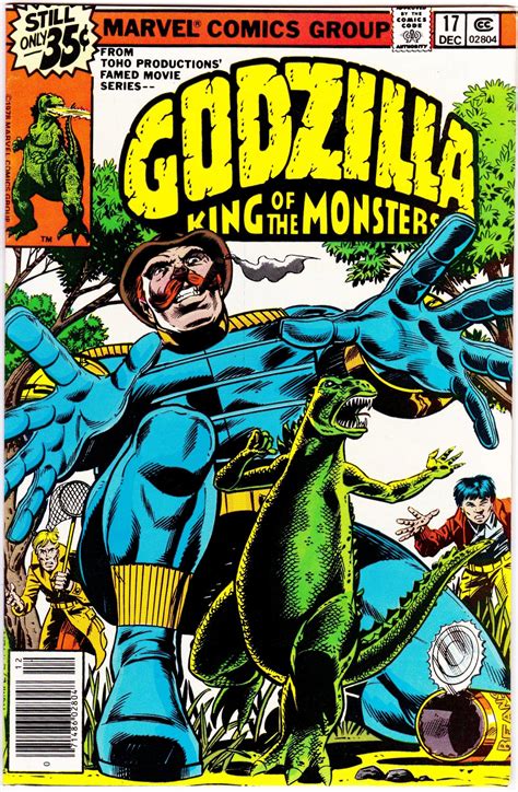 Godzilla 17 December 1978 Marvel Comics Grade Nm Etsy