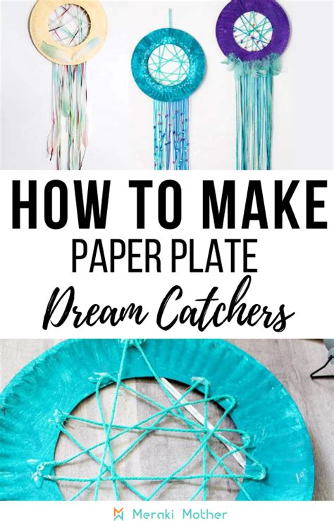 Paper Plate Dream Catcher Craft For Kids Dream Catcher For Kids