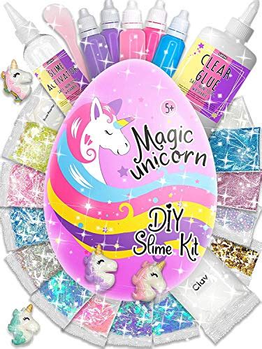 Buy Laevo Surprise Unicorn Slime Kit For Girls All Inclusive Diy