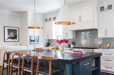 We did not find results for: Blue Kitchen Island with Wishbone Counter Stools ...