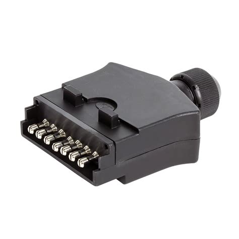 Install reliable, durable wiring connections with our selection of trailer connectors. 7 Pin, Flat Trailer Plug - KT Cables