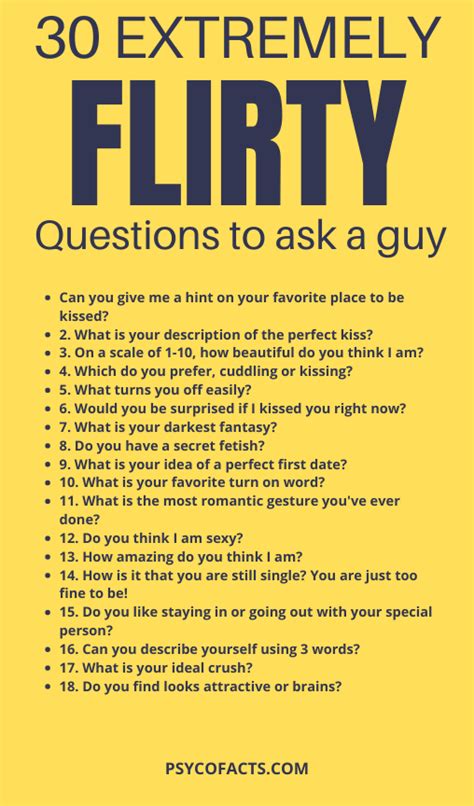 Questions To Get To Know Someone Deep Questions To Ask Flirty