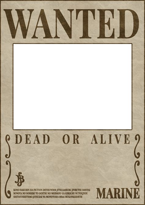 One Piece Wanted Poster Font Download Lasopaalerts