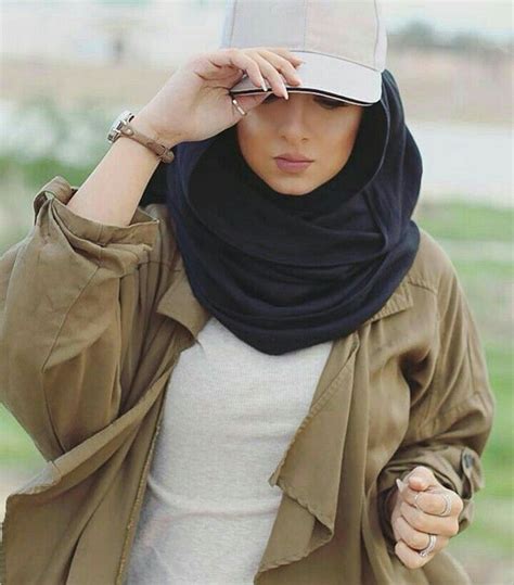 Brown And White Modern Hijab Fashion Hijab Fashion Inspiration Muslim
