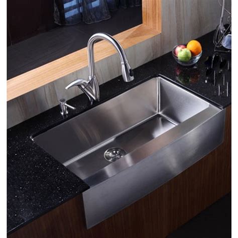 Classic design with deep basins to provide. 36 Inch Stainless Steel Curved Front Farm Apron Single Bowl Kitchen Sink 15mm Radius Design