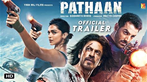 pathaan official trailer release date shahrukh khan deepika john abraham pathan