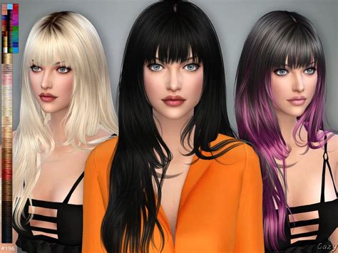 Trendy And Beautiful Hairstyles For The Sims