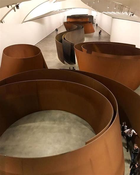 “the Matter Of Time” Richard Serra Installation At The Bilbao