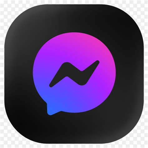 75 Messenger Icon Png Black Free Download 4kpng
