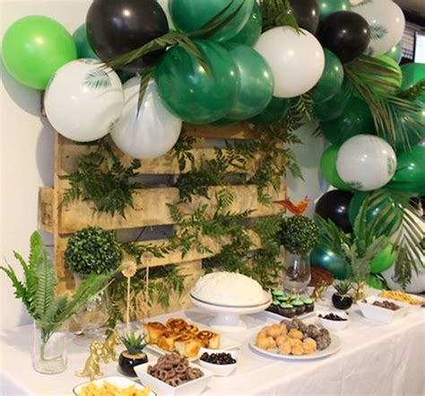Check out dinosaur balloons, tableware, decorations and more to give your party the look of a prehistoric era, no matter if you're celebrating a first birthday party or a 50th. Kara's Party Ideas Rustic Dinosaur Birthday Party | Kara's Party Ideas