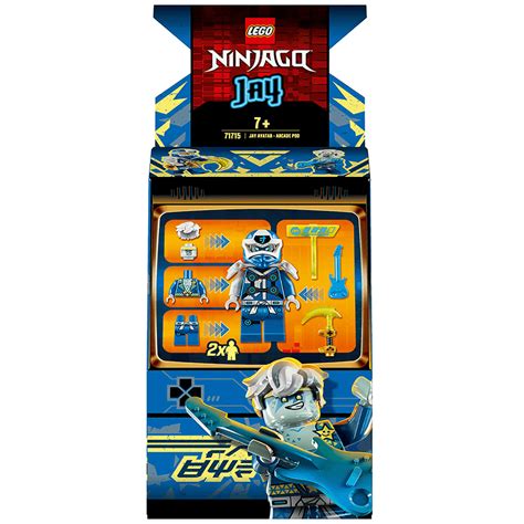 Lego Ninjago Jay Avatar Arcade Pod 71715