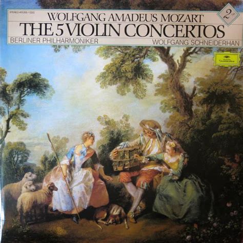 The 5 Violin Concertos Wolfgang Amadeus Mozart Vinyl Køb Vinyllp