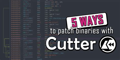 5 ways to patch binaries with cutter megabeets