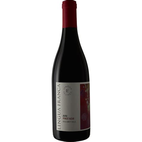 Lingua Franca Pinot Noir Avni Willamette Valley 2018 Verve Wine