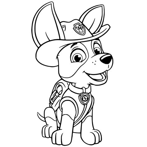 Free paw patrol coloring page to print 768×1024. Paw Patrol Coloring Pages Downoadable | K5 Worksheets
