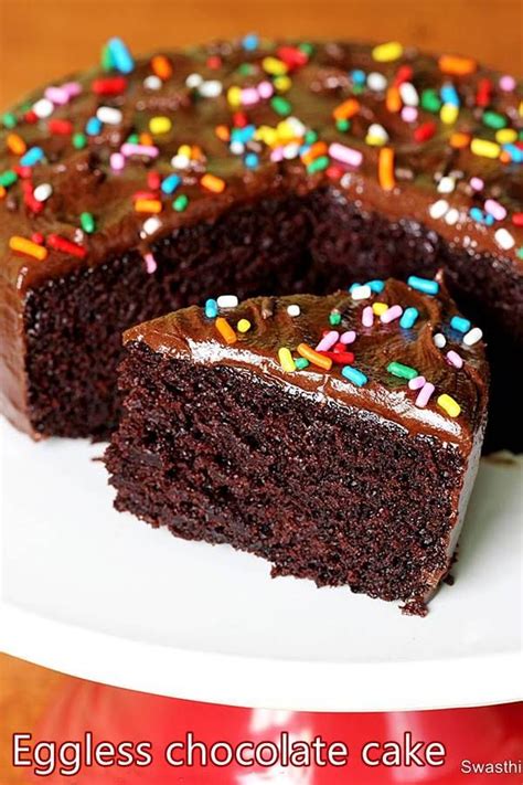 Got any healthy birthday cakes tucked in your recipe books? Eggless chocolate cake | Recipe | Eggless chocolate cake, Eggless desserts, Wacky cake