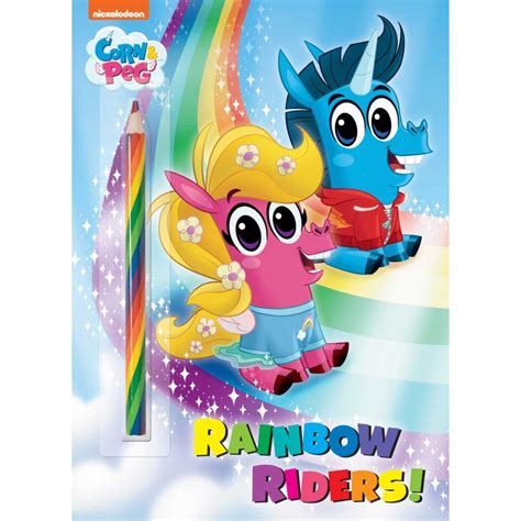 Rainbow Riders Corn And Peg Childrens Books Household Shop