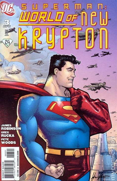 Superman World Of New Krypton 2009 3b Superman Comic Books Cover