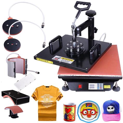 How To Use Heat Press Machine 8 In 1 Wiki Hows