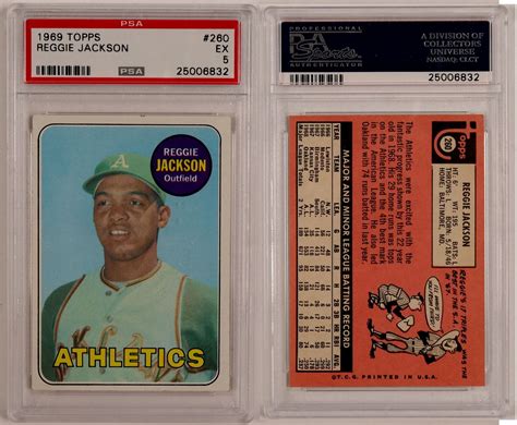 1980 topps reggie jackson #600 baseball card mlb new york yankees hof. Reggie Jackson PSA 5 1969 Rookie Card (104483) - Holabird Western Americana Collections