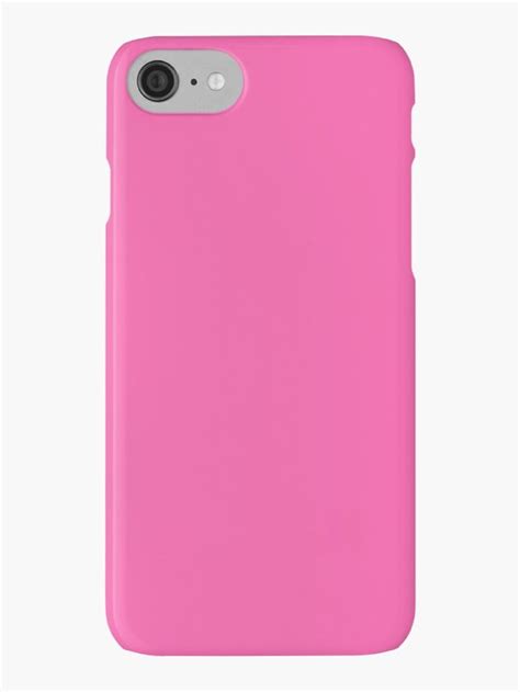 A Pink Phone Case On A White Background