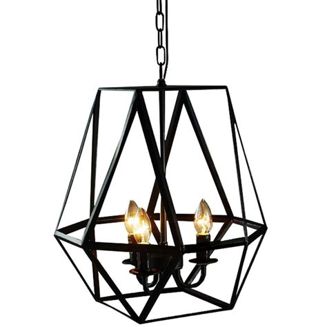 Besides good quality brands, you'll also find plenty of discounts when you shop for geometric chandelier during big sales. Edison Shandie Collection 3-Light Antique Bronze Indoor ...