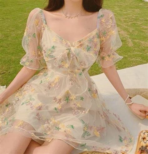 🦋 Clothes Aesthetic 🦋 Pretty Outfits Fairytale Dress Cute Dresses