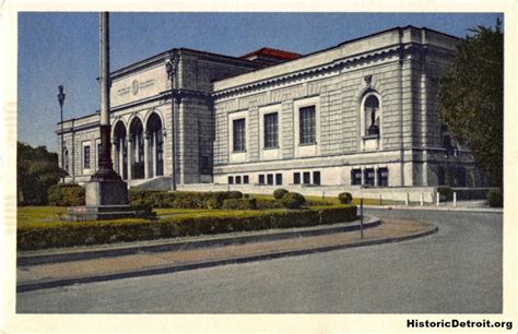 Detroit Institute Of Arts Postcards — Historic Detroit