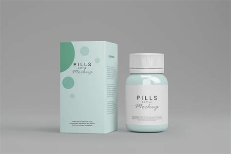 Pill Bottle Mockups Graphic Templates Envato Elements