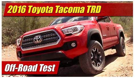 toyota tacoma trd off road v6