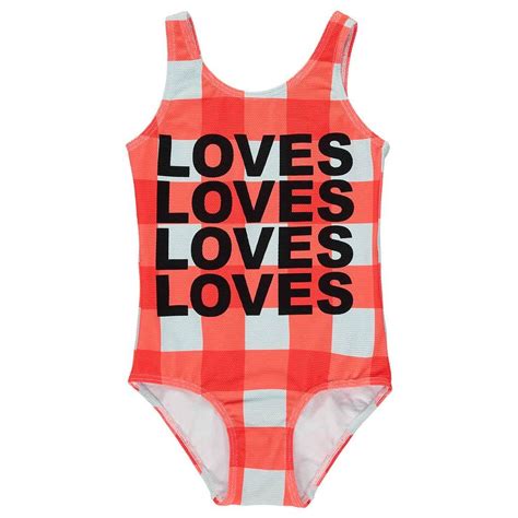 Gingham Swimsuit By Beau Loves Sporty Style Swimsuit With Loves