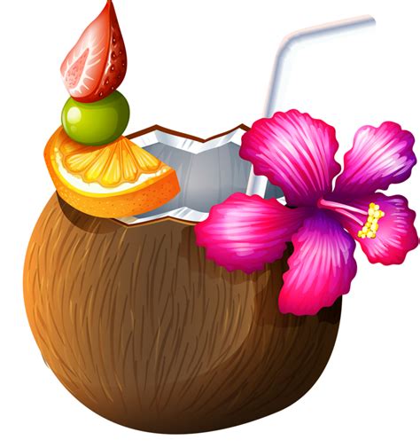 Drinks Clipart Tropical Drinks Tropical Transparent Free For Download On Webstockreview