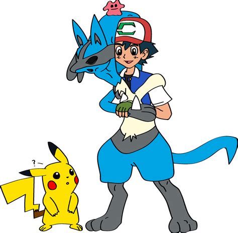 Ash Into Lucario With Sem 1 By Thesuitkeeper89 On Deviantart