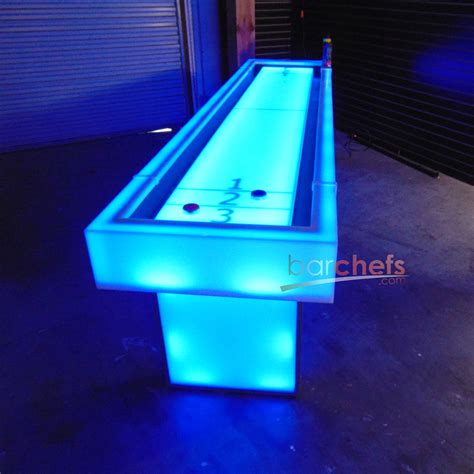 Light Up Led Shuffleboard Table 130