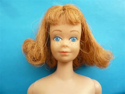 Vintage Nude Barbie Brunette Midge Doll From 1960s 3292 Picclick