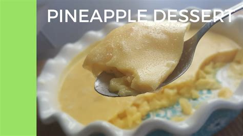 Brazilian Pineapple Dessert Youtube