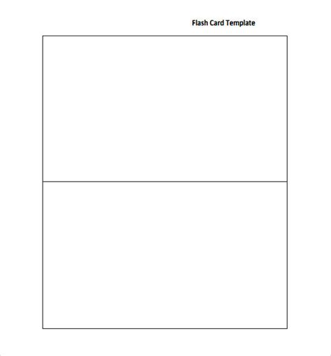 Free Download Microsoft Word Template 3 X 5 Flash Card Duoer