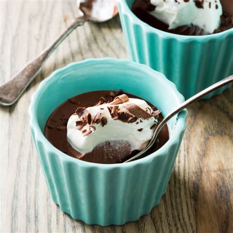 Milk Chocolate Pots De Crème Americas Test Kitchen Recipe