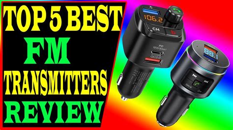 Best Fm Transmitters Top 5 Best Fm Transmitter Review 2022 Youtube