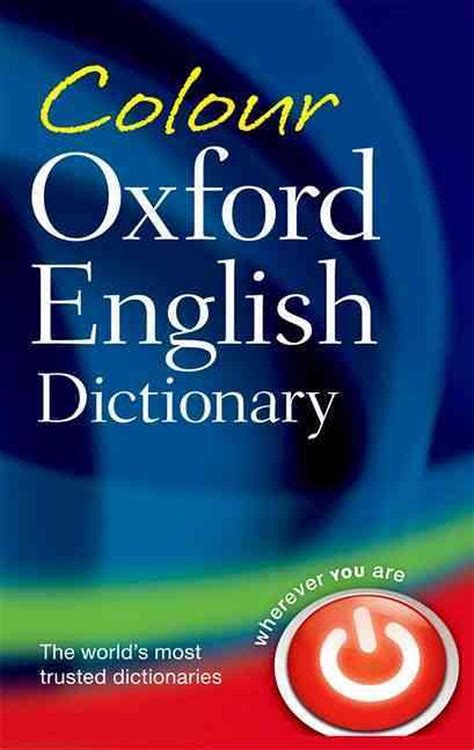 Colour Oxford English Dictionary By Oxford Languages Paperback