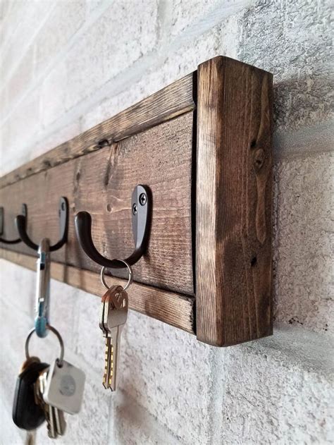 35 unique wall key holders for your home s entryway herringbone wall coat rack wall wooden