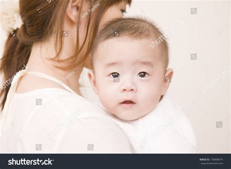 Japanese Mother Hugging Baby Stock Photo Edit Now 178898474