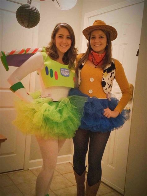 Woody And Buzz Lightyear From Toy Story Halloween Costumes With Tutu